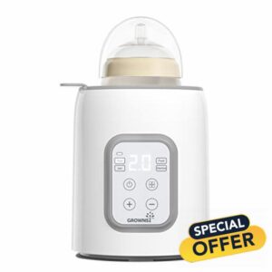 Bottle Warmer 8-in-1 Fast Baby Milk Warmer and Steriliser with LCD/Timer