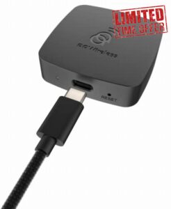 AAWireless 2023 - Wireless Android Auto Dongle - Connects automatically to Android Auto - Easy Plug and Play Setup - Free Companion App - Made in Europe