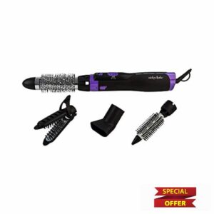 Nicky Clarke 1000W 4-in-1 Frizz Control Ionic Hot Air Brush Volumising Hair Styler