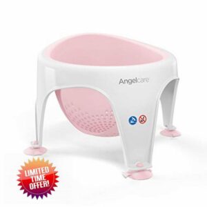 Angelcare Soft Touch Baby Bath Seat - Pink