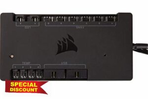 Corsair Commander PRO Digital Fan and RGB Lighting Controller - Black