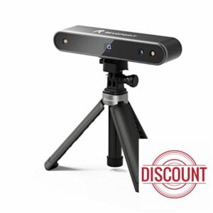 Revopoint POP2 3D Scanner Handheld 0.05 mm Precision Desktop and Portable 3D Scanner for 3D Colour Printing