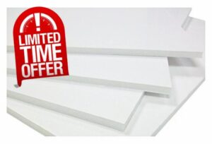 Westfoam 10mm A1 Foamboard - White (Boxed Pack of 5 Sheets)