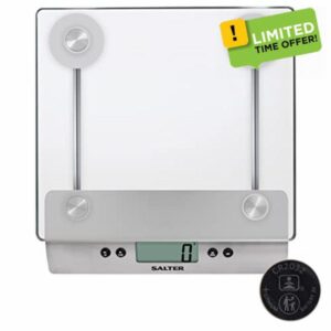 Salter 3003 SSSVDR08EU16 Aquatronic Electronic Glass Kitchen Scale