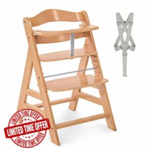 Hauck High Chair Alpha+ FSC® Certified Beechwood