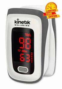 Kinetik Wellbeing Finger Pulse Oximeter – In Association with St John Ambulance