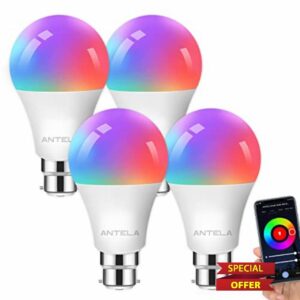 ANTELA Smart Bulb B22 Alexa Light Bulbs