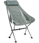 Trekology Chair Ultra Lightweight Camping Chairs for Adults, Folding Camping Chair Outdoor, Camp ...