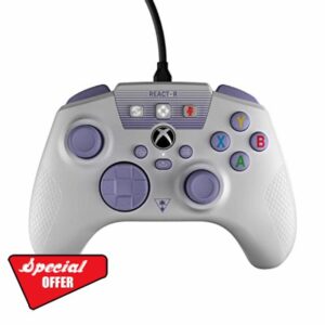 Turtle Beach React-R Controller White/Purple - Xbox Series X|S