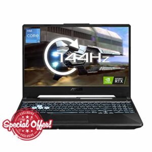 ASUS TUF F15 FX506HC 15.6" 144Hz Full HD Gaming Laptop (Intel i5-11400H