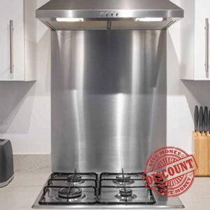 Baridi 60cm Stainless Steel Splashback