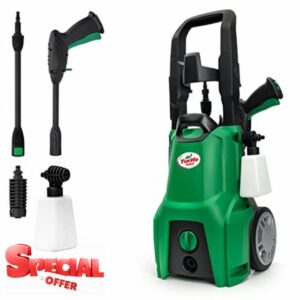 Turtle Wax TW120 | Multi-Purpose High-Pressure Washer | Compact Car and Home Cleaner with Power Jet Hose and Nozzle