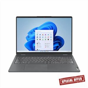 Lenovo IdeaPad Flex 5 16 Inch WUXGA Glossy Laptop - (Intel Core i7-1255U