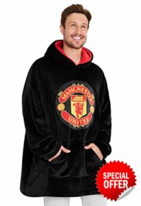 Manchester United F.C. Oversized Hoodie Blanket For Men