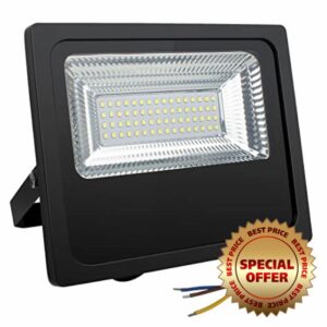 VARICART 50W Outdoor Security Lights with Photocell Daylight Sensor