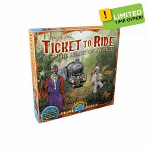 Ticket to Ride Africa Expansion Board Game