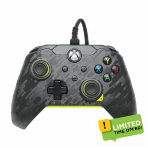 PDP Wired Controller Electric Carbon for Xbox Series X|S