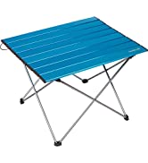 Personal Beach Table for Sand, Collapsible Small Portable Folding Compact Tables, Mini Bike Hike ...