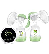 MAM Electric Baby Bottle Steriliser & Express Bottle Warmer; with 6 Functions – includes 1x 160 m...