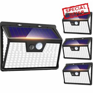 Peasur Solar Lights Outdoor Garden