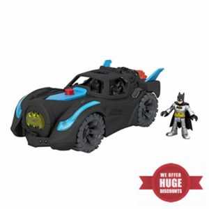 Fisher Price Imaginext DC Super Friends Batmobile with lights and sounds