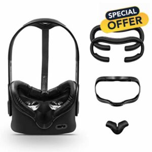 AMVR VR Facial Interface & Foam Cover Pad Replacement Comfort Set for Rif