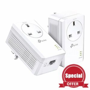 TP-Link TL-PA7017P KIT Gigabit Passthrough Powerline Starter Kit