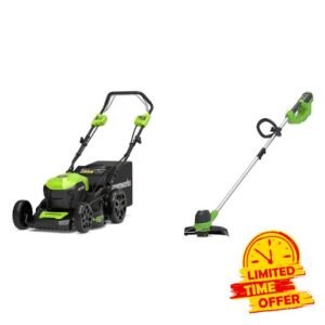 Greenworks GD40LM46SP Self Propelled Cordless Lawnmower with Brushless Motor
