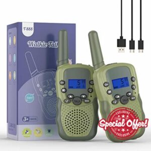 Kids Walkie Talkies Rechargeable