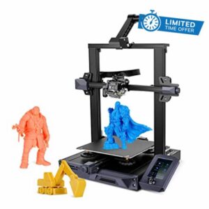Creality Ender 3 S1 3D Printer with 32-Bit Silent Motherboard CR Touch Auto Leveling Direct Dual-Gear Extruder High Precision Quick Assembly 220 * 220 * 270mm