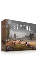 Stonemaier Games | Scythe | Board Game | Ages 14+ | 1-5 Players | 90-115 Minutes Playing Time