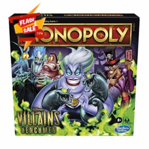 Monopoly Disney Villains Henchmen Edition Board Game