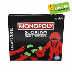 Monopoly Socialism Board Game Parody Adult Party Game