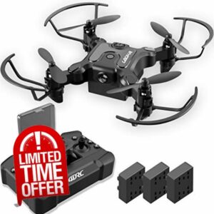 4DRC Mini Drone for Kids and Beginners RC Foldable Nano Pocket Quadcopter with Auto Hovering
