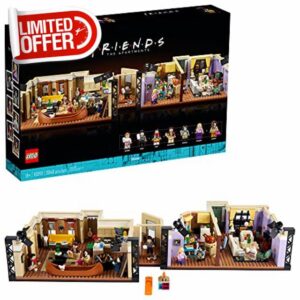 LEGO The Friends Apartments 10292 Building Kit; Build a Displayable Model with Details from The Iconic TV Show (2