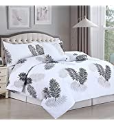 Imperial Rooms Duvet King Size Covers Set (230 x 220 Cm) 3 Piece Reversible Hypoallergenic Beddin...