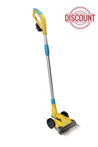 gloria battery lawn and edge trimmer FineCut 18V - complement for robotic mower | battery lawn mower/trimmer | 25 cm cutting width | adjustable handle angle |Bosch 18V POWER FOR ALL