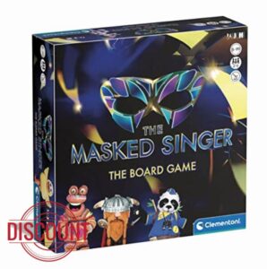 Clementoni-61342-Masked Singer-board games for 8 years olds and older
