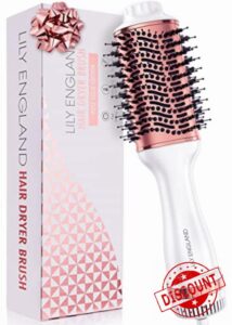 Hair Dryer Brush - Hot Air Brush with Adjustable Temperature - Hot Brush for Hair Styling Short Hair