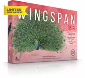 Stonemaier Games | Wingspan: Asia (standalone expansion) | Board Game | Ages 14+ | 1-7 Players | 40-70 Minutes Playing Time