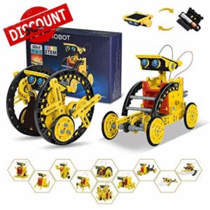 OMWay STEM 12-in-1 Solar Robot Toys