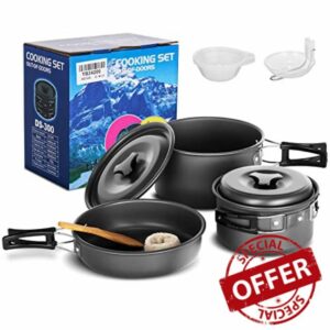 Lixada Camping Cookware Set