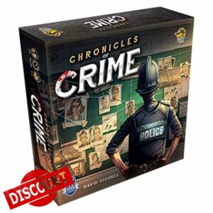 Lucky Duck Games | Chronicles of Crime | Board Game | Ages 14+ | 1-4 Players | 60-90 Minute Playing Time