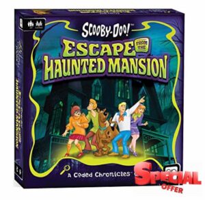 The OP Games - Scooby-Doo: Escape from the Haunted Mansion - A Coded Chronicles Game - Board Game