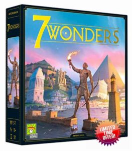 Repos Production | 7 Wonders 2nd Edition | Board Game | Ages 10+ | 3 -7 Players | 30 Minutes Playing Time