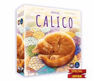 Alderac Entertainment Group | Calico | Board Game | 1 to 4 Players | Ages 10+ | 30 to 45 Minute Playing Time