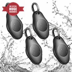 Waterproof Airtag Holder Keychain Case