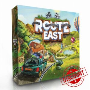 Route East | Adventure Strategy Board Game for Adults and Families | Race from Istanbul to Shanghai | 32 Stunning Attractions | Ages 11+ | 2-5 players | 60-90 Minutes