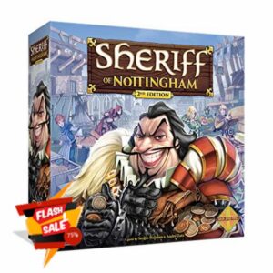 CoolMiniOrNot Inc | Sheriff of Nottingham 2nd Edition | Board Game | Ages 14+ | 3-6 Players | 60+ Minutes Playing Time