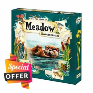 Rebel Centrum Meadow: Downstream Expansion | Board Game | Ages 10+ | 1-4 Players | 60-90 Minutes Playing Time (REBMEAD3)